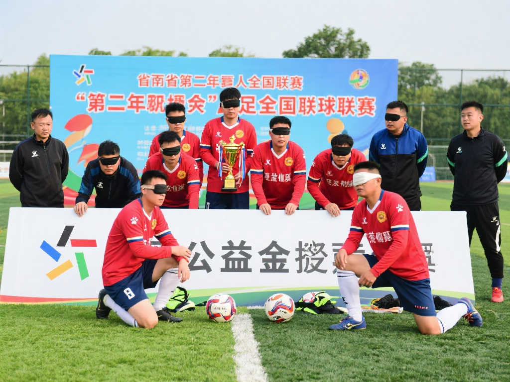 体彩助力盲人足球赛发展，推动体育无障碍建设